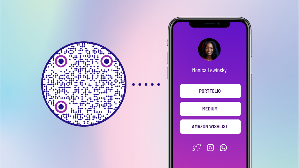 Biolink QR code