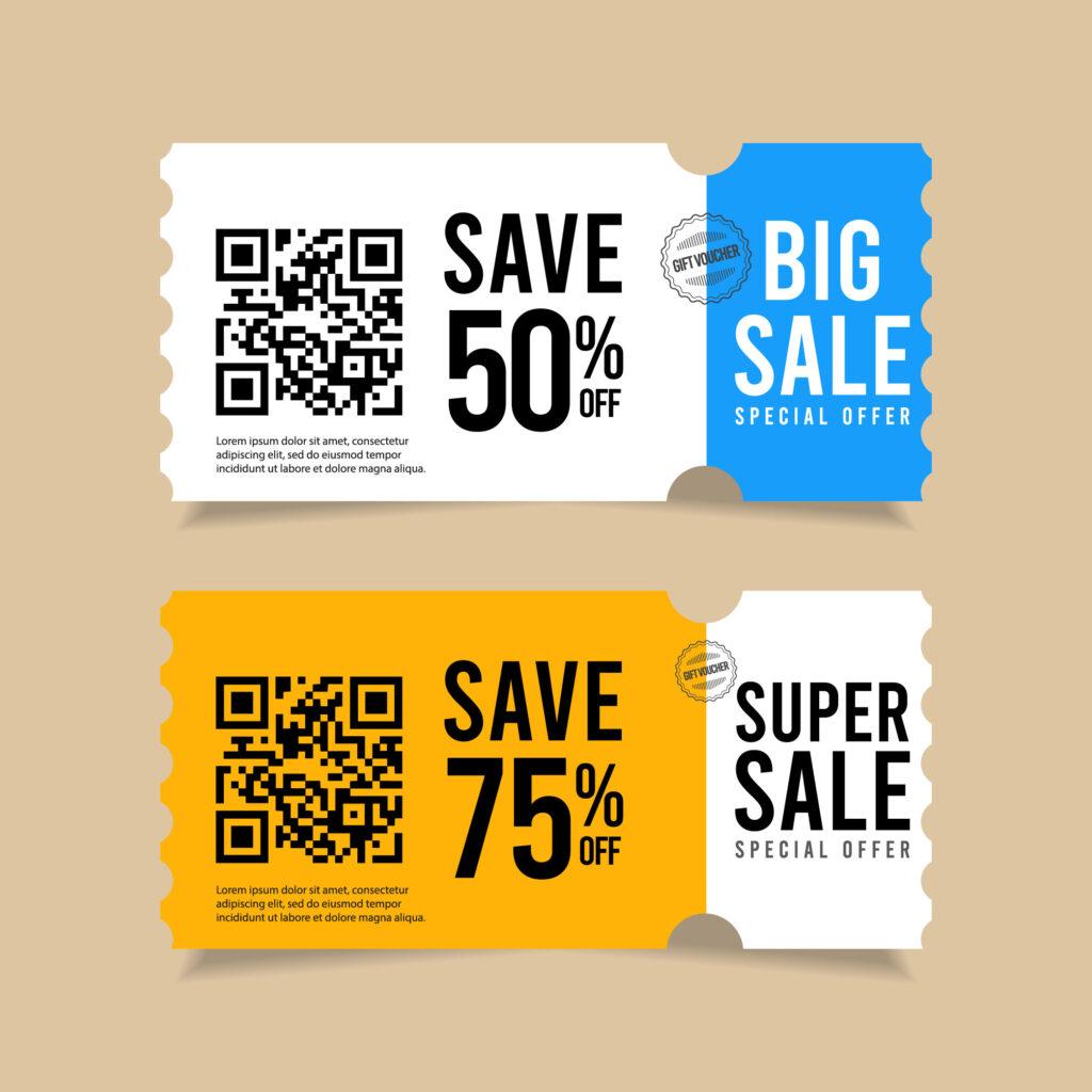 Coupon QR code