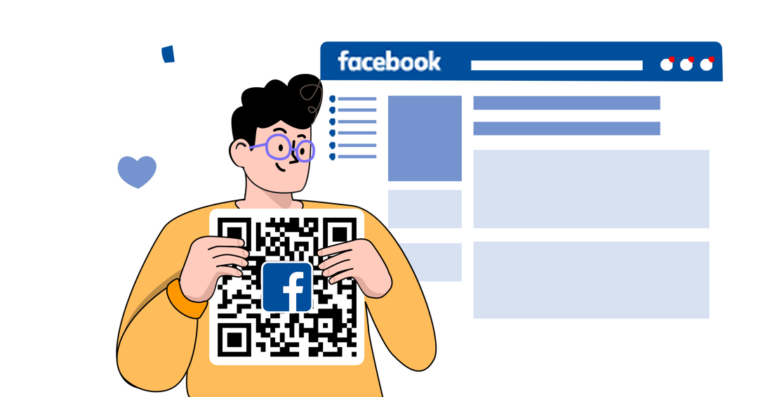 Facebook QR code