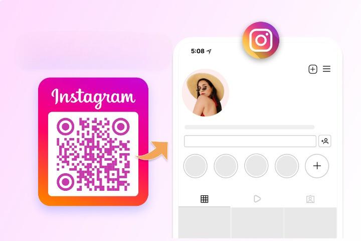 Instagram QR code