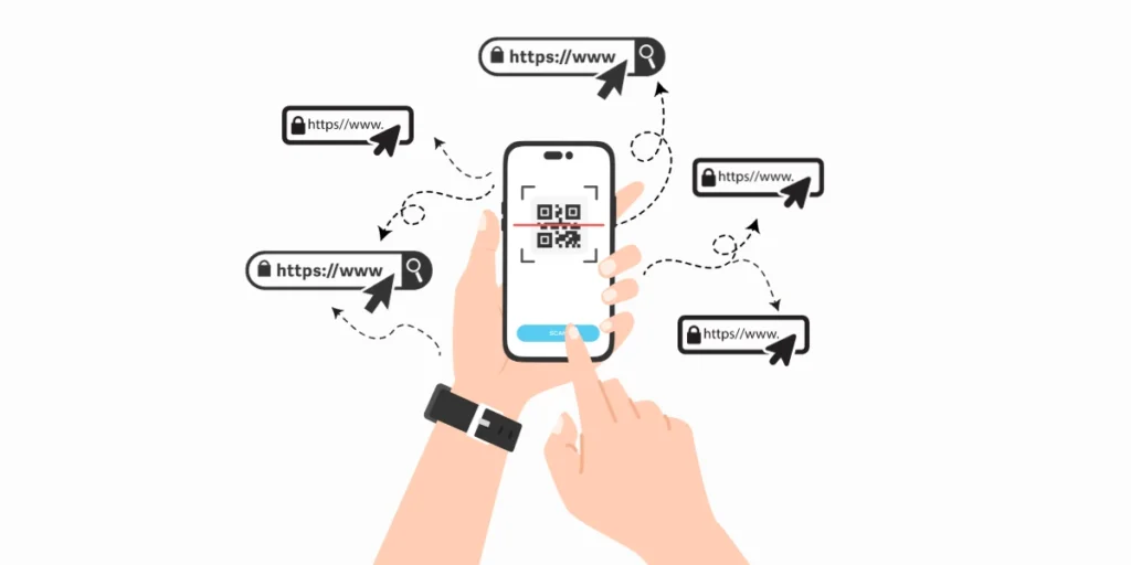 Multi-URL QR code