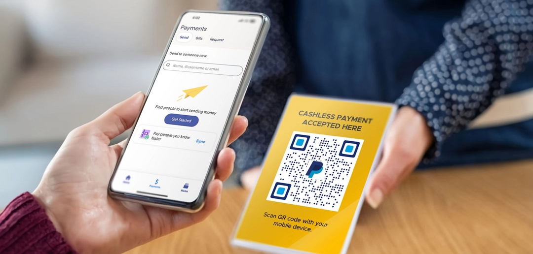 PayPal QR code
