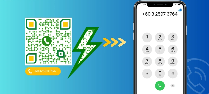 Phone QR code