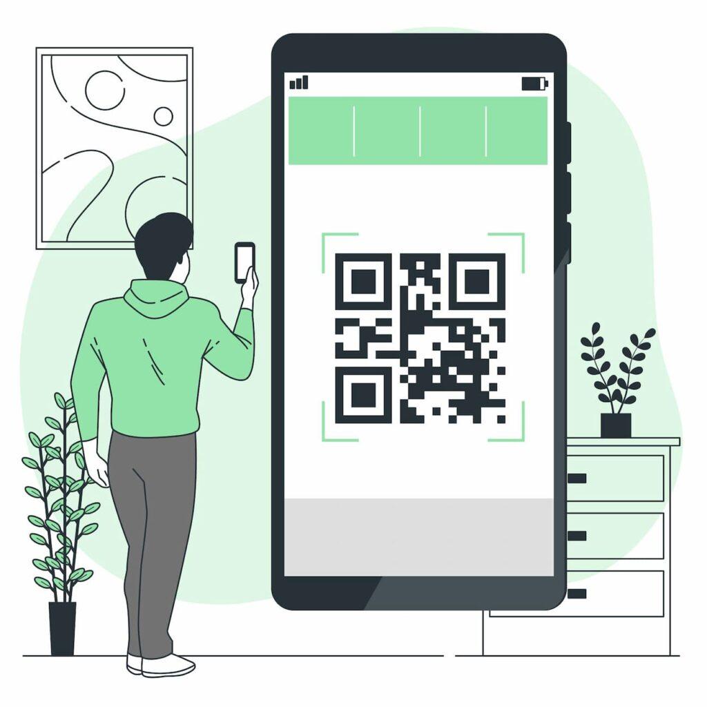 Screenshot QR code