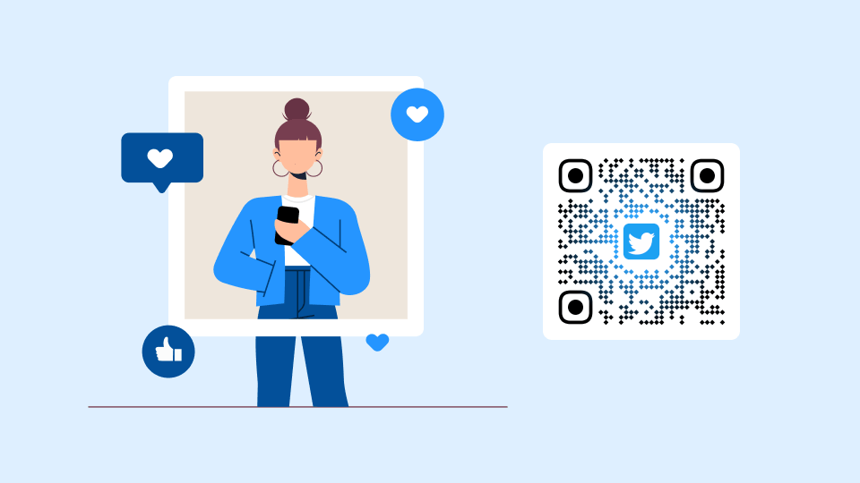 Twitter (X) QR code