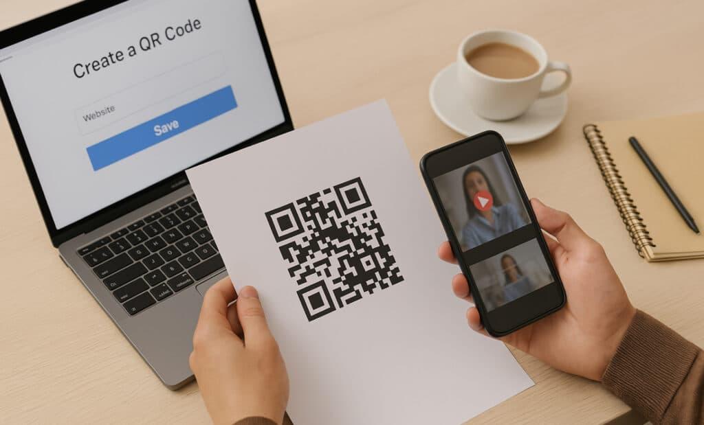 Video QR code