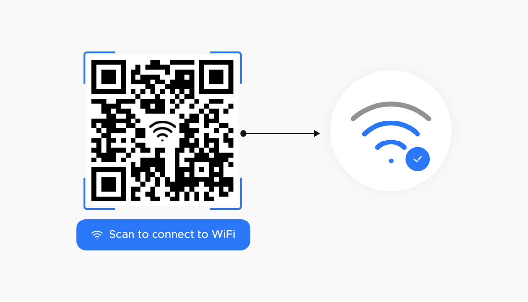 Wi-Fi QR code