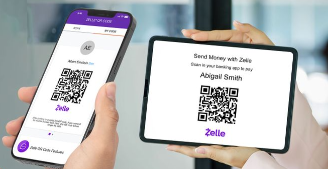 Zelle QR code