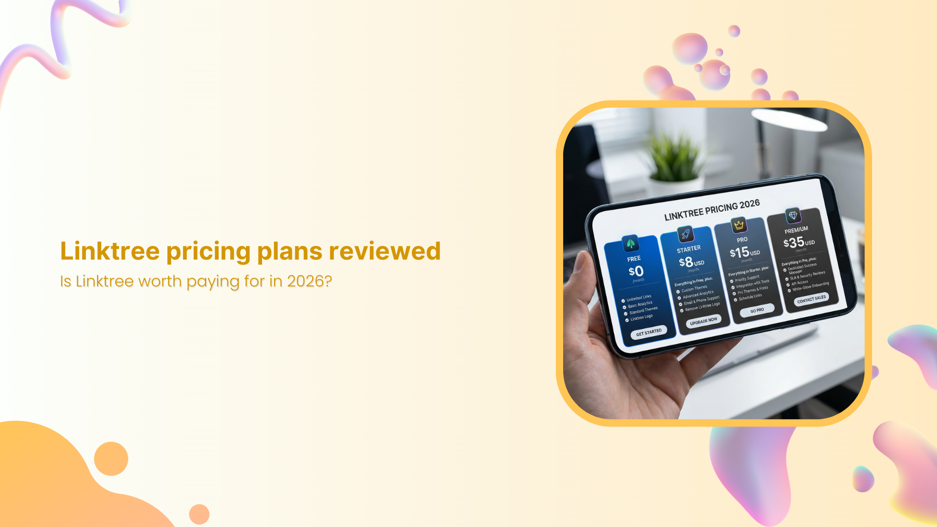 Linktree pricing plans reviewed: Is Linktree worth paying for in 2026?