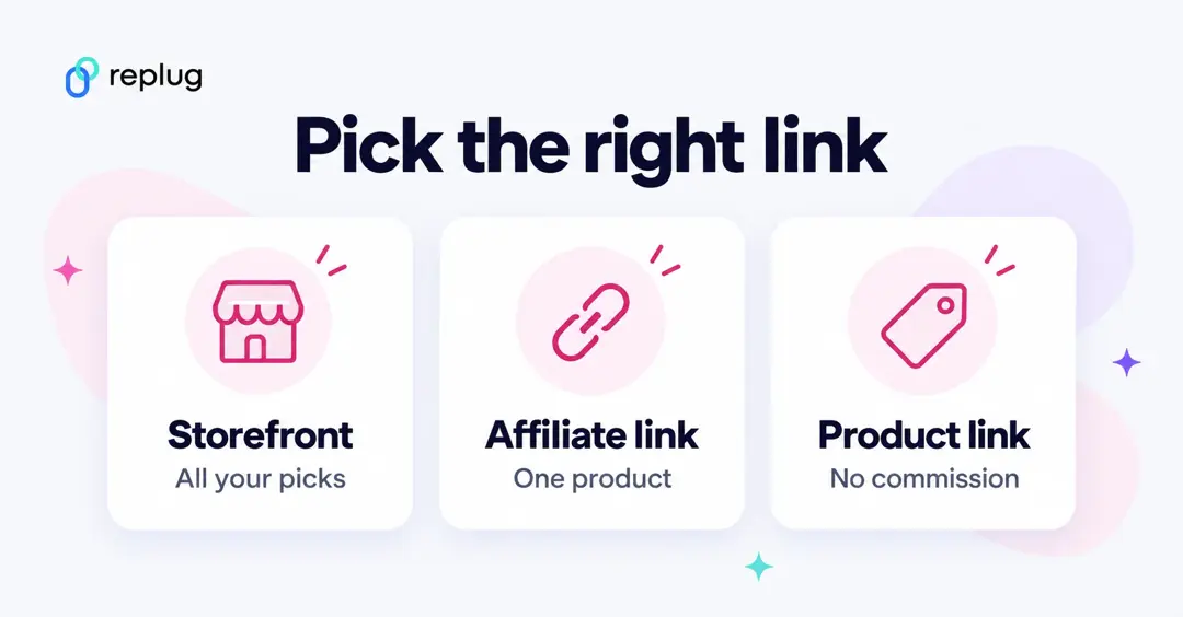Which Amazon link to put in your Instagram bio: storefront for all your picks, affiliate link for one product, product link with no commission