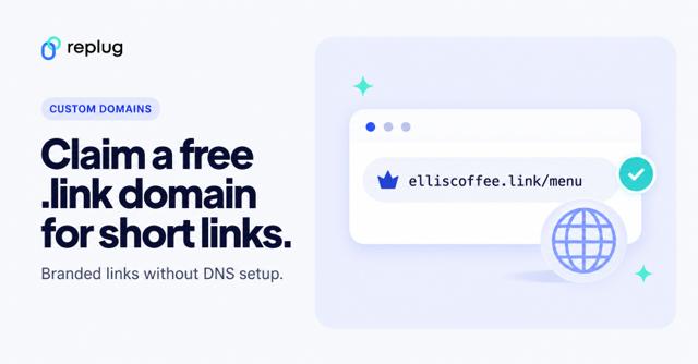 How to add a free custom domain to your Replug account (step-by-step guide)