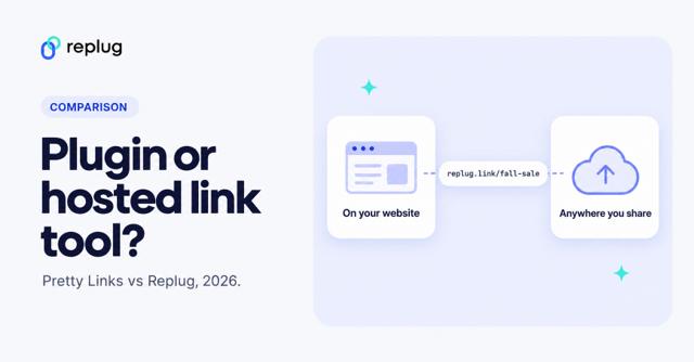 Best Pretty Links alternative: Replug vs. Pretty Links