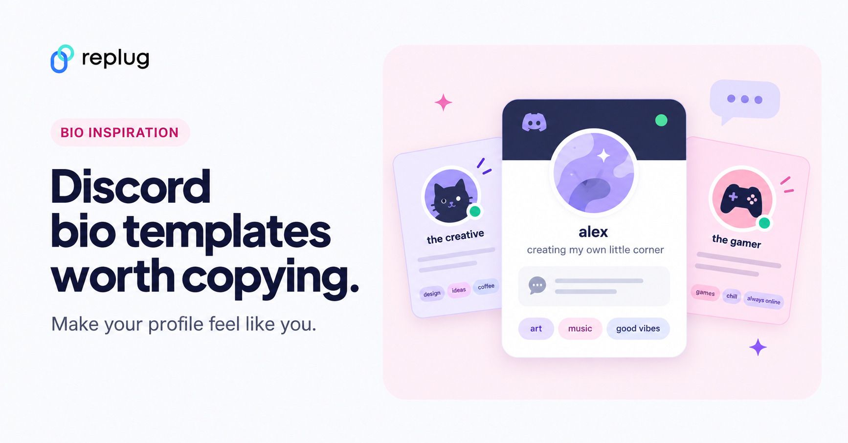 150+ aesthetic Discord bio templates to copy & paste in 2026