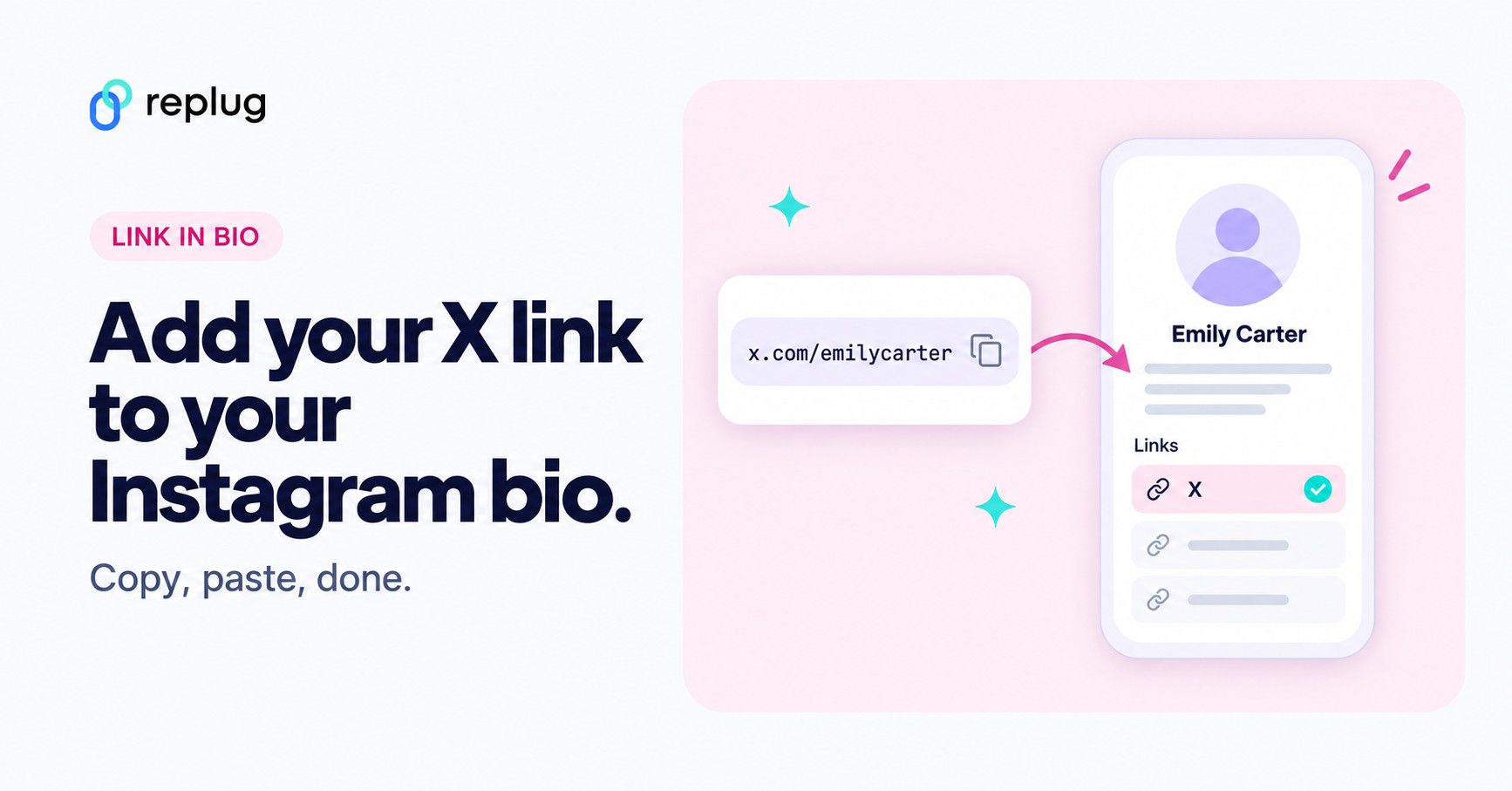 How to add a Twitter (X) link to your Instagram bio