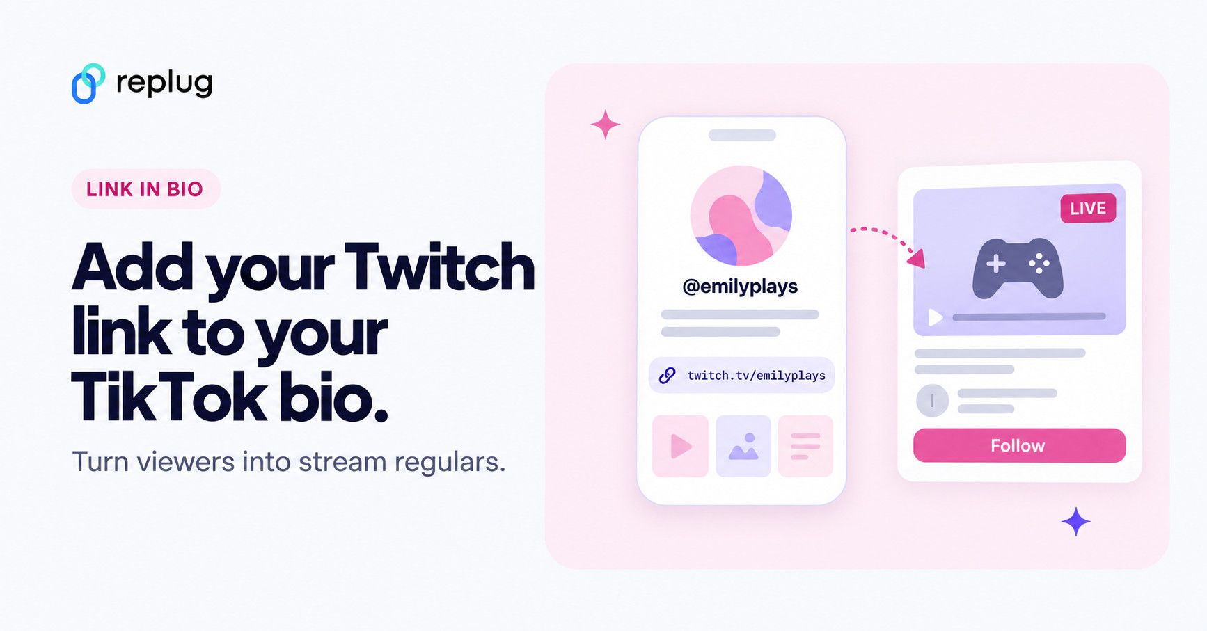 How to add your Twitch link to TikTok (the right way)