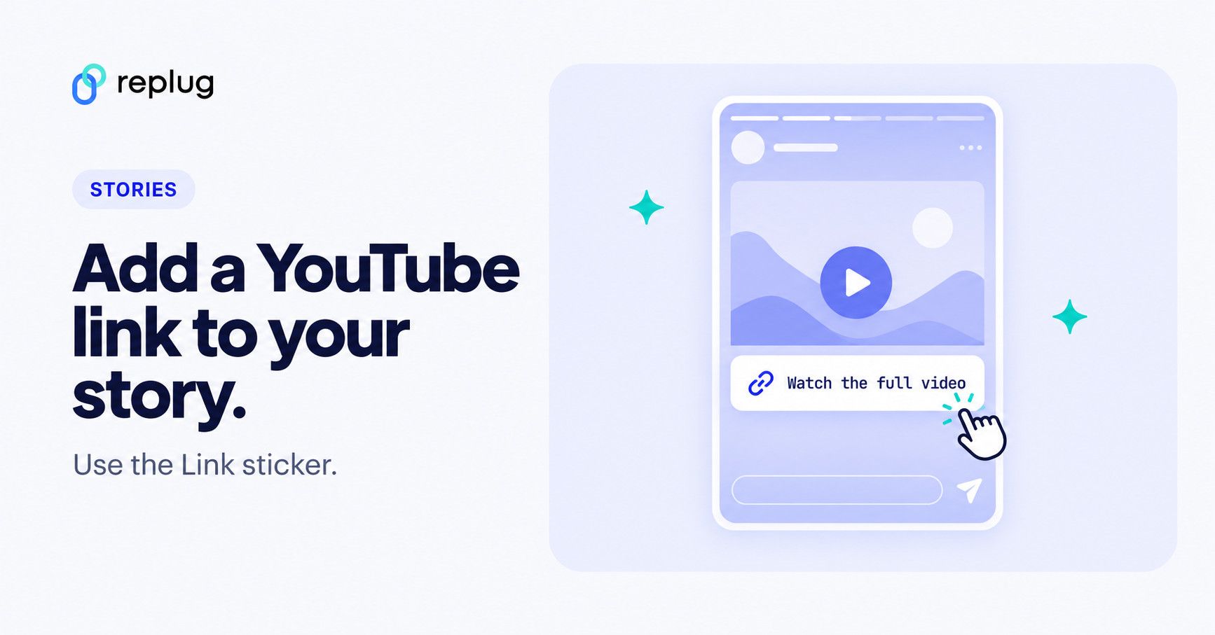 How to add YouTube links to Instagram story?