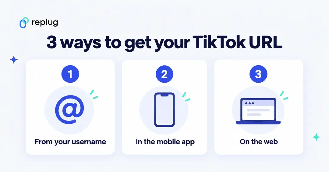 3 ways to get your TikTok URL: from your username, in the mobile app, or on the web