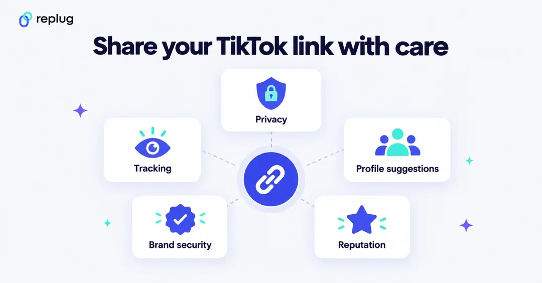 Share your TikTok link with care: privacy, tracking, profile suggestions, brand security and reputation