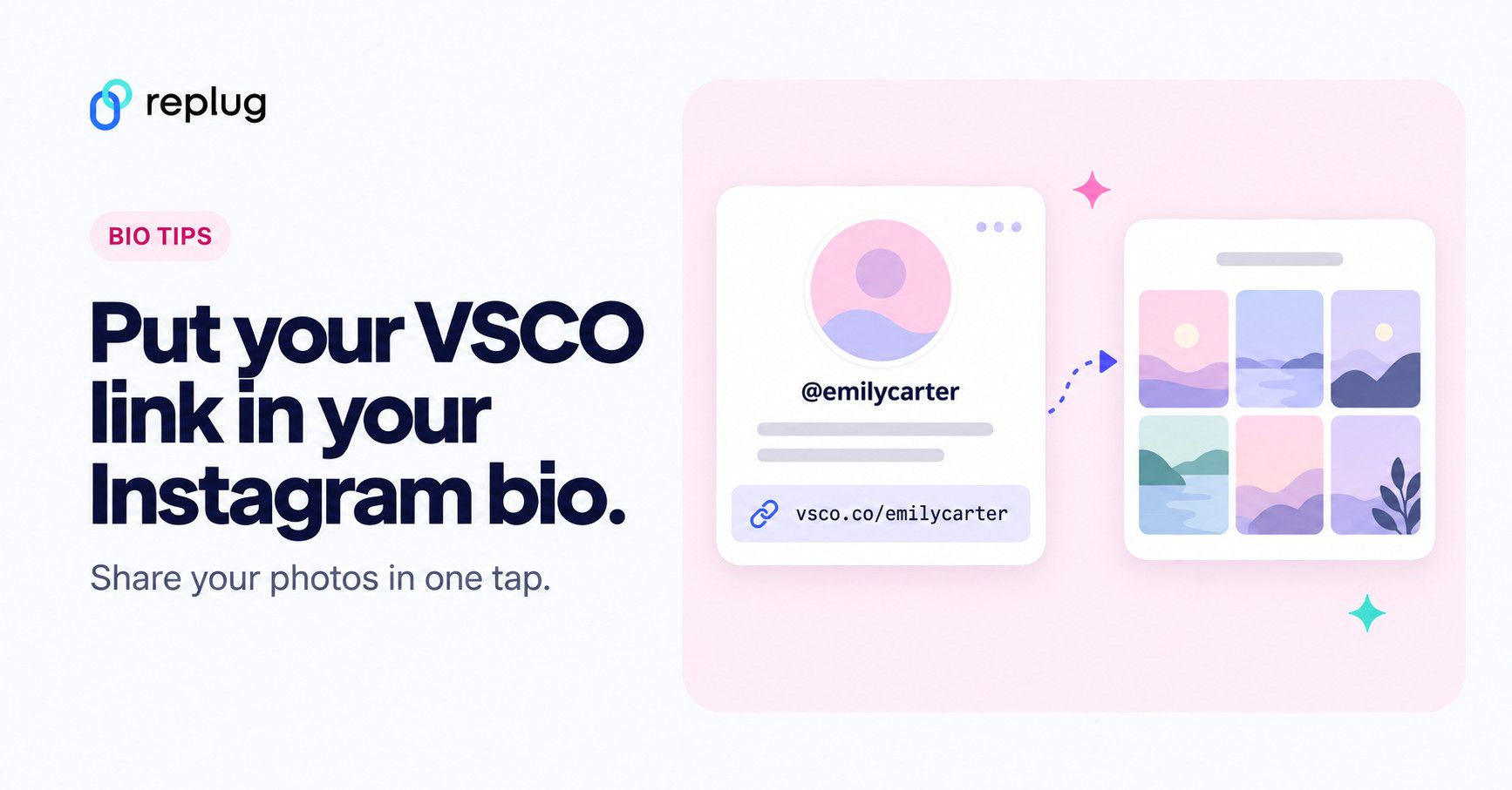 How to put your VSCO link in your Instagram bio?