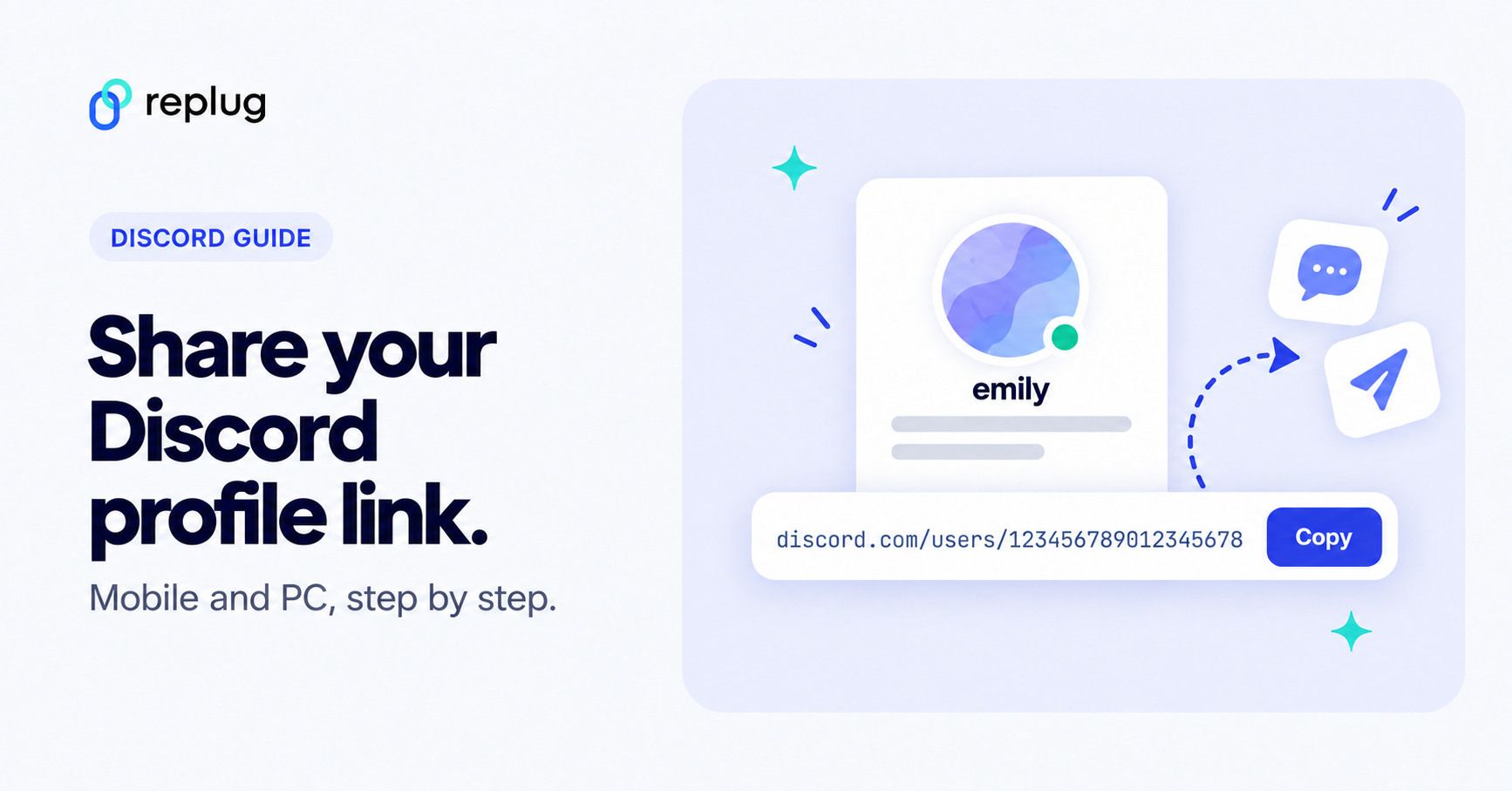 How to find and share your Discord profile link (mobile and PC)