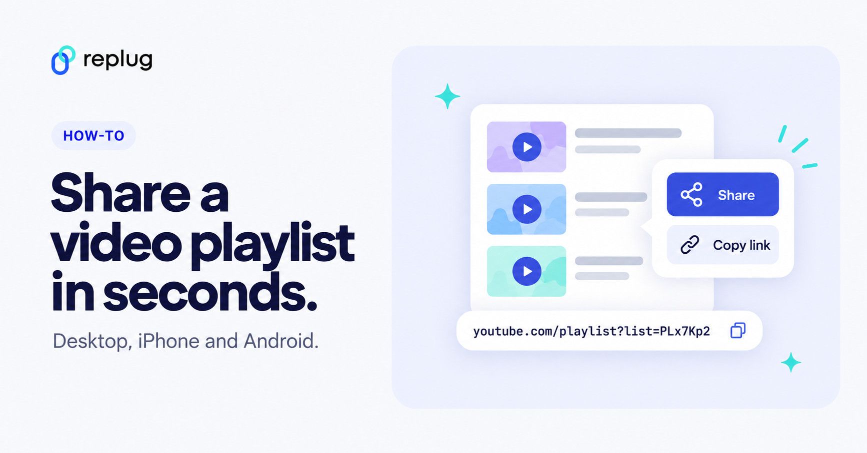 How to share a YouTube playlist (and turn it into a deep link)