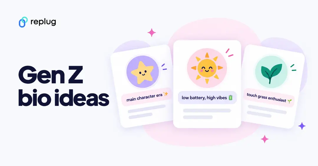 Gen Z Instagram bio ideas: main character era, low battery high vibes, touch grass enthusiast